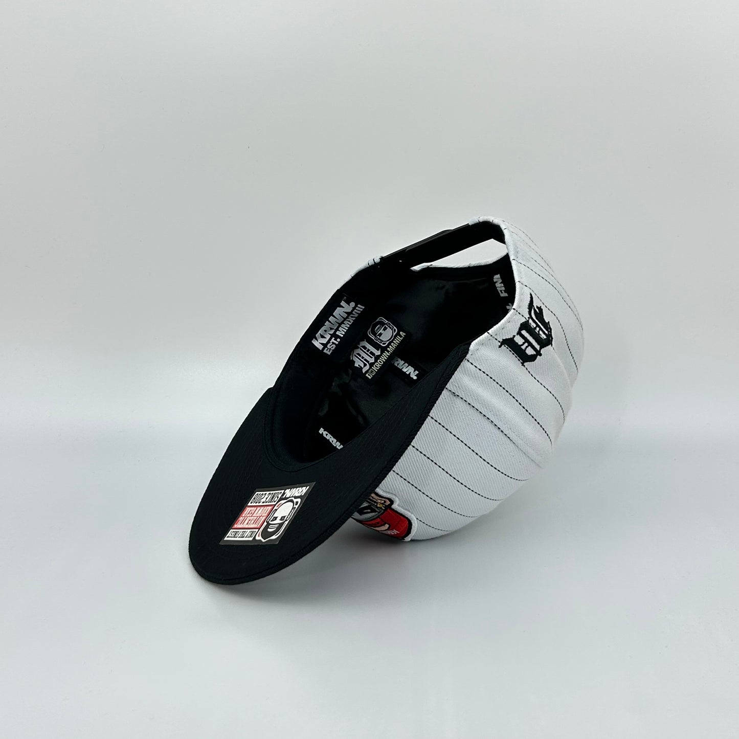Krown Manila OG Head – Pinstripe White