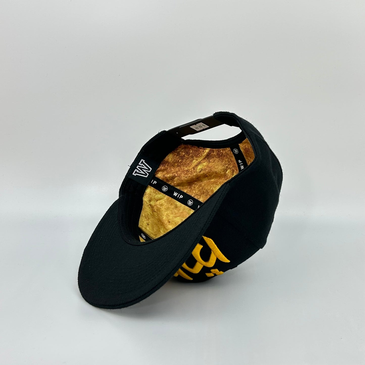 MNL Arabic Brodiecaps x Wip Caps Collaboration – Black Colorway