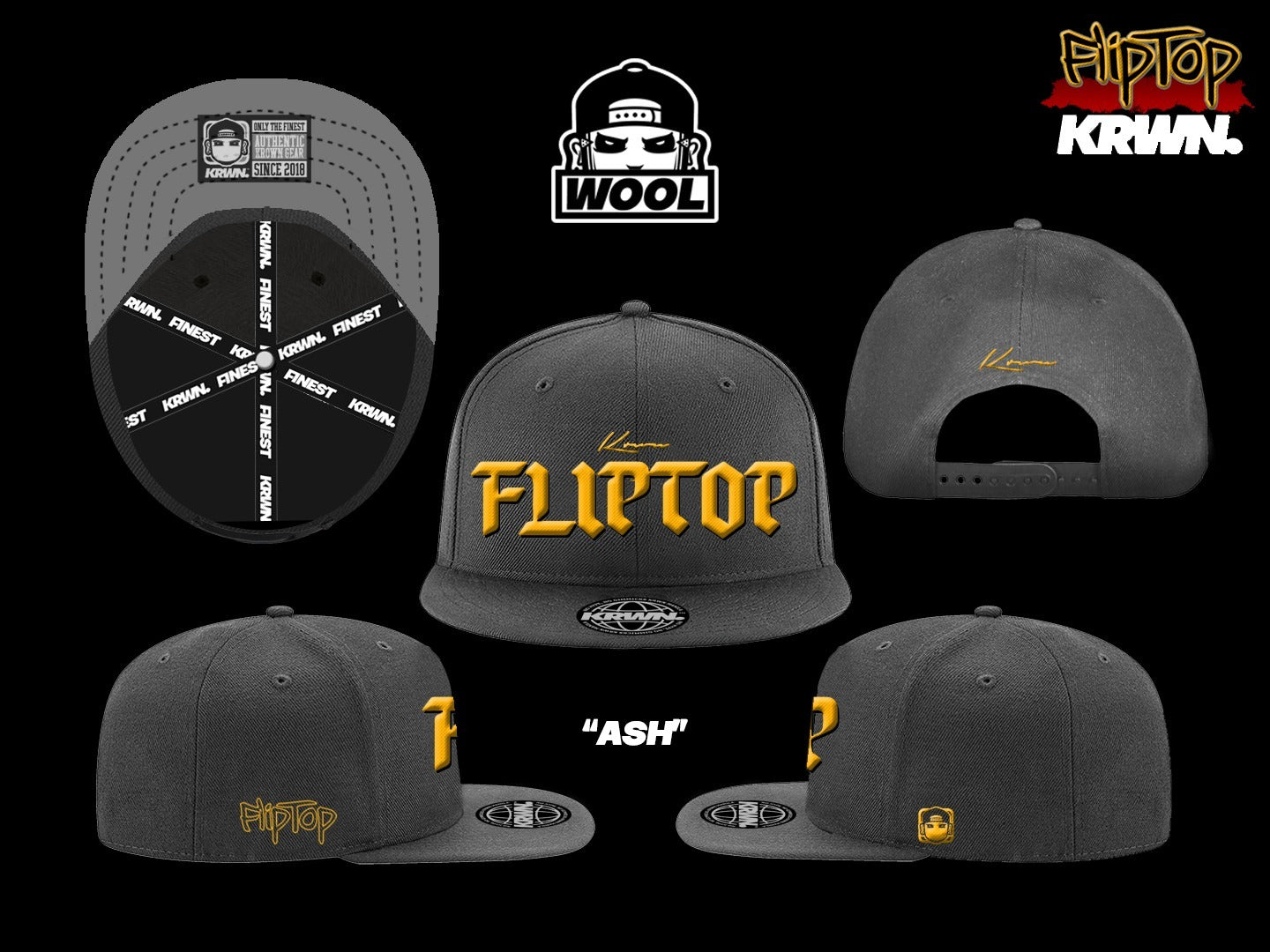 Fliptop x Krown 1 & 2 , Ahon Collaboration