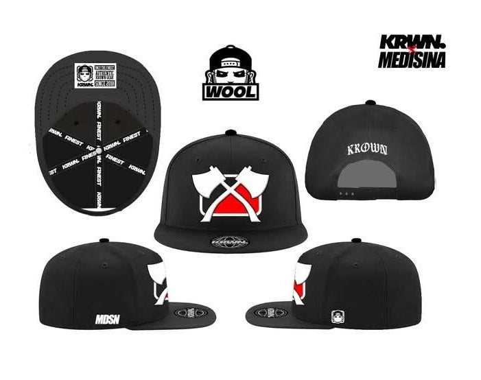 Krown x Meds "OMEGA" (Black/White)