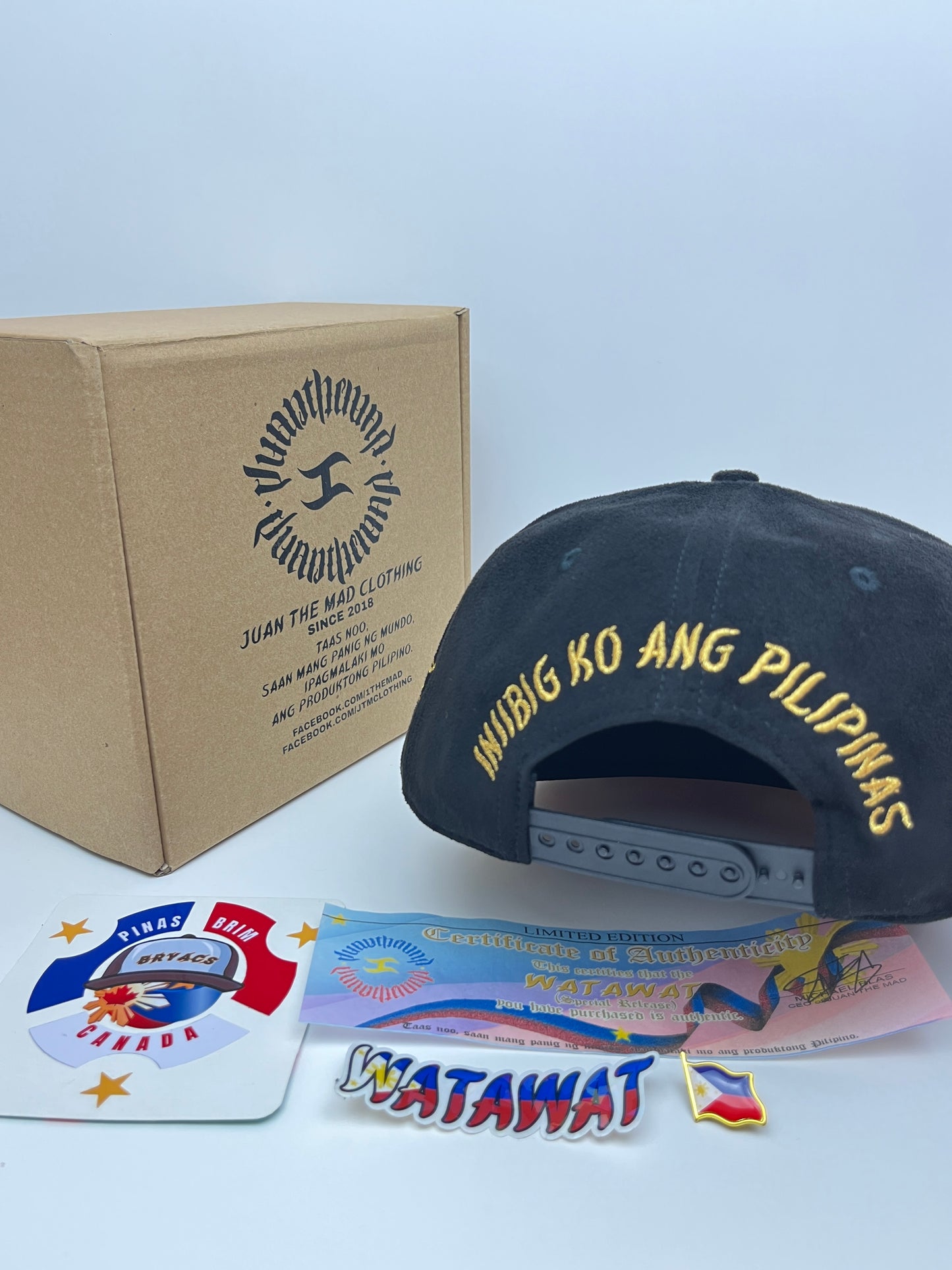 Watawat (Black / Suede)