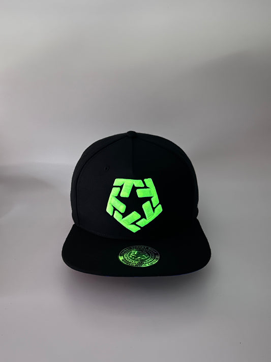 White on Black (Glow in the Dark)