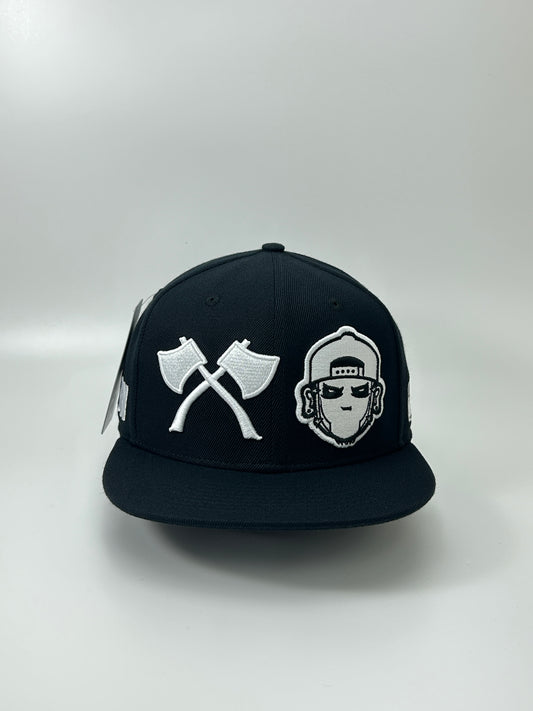Krown x Meds "AXEHEAD" (Black/White)