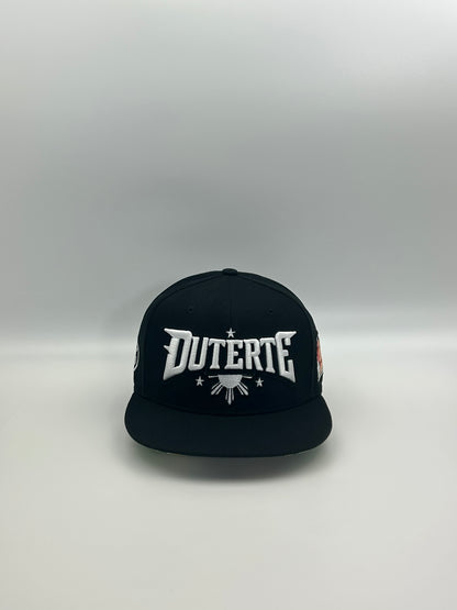 Salakot ni Alas "DUTERTE" Agila ng Timog (Black)