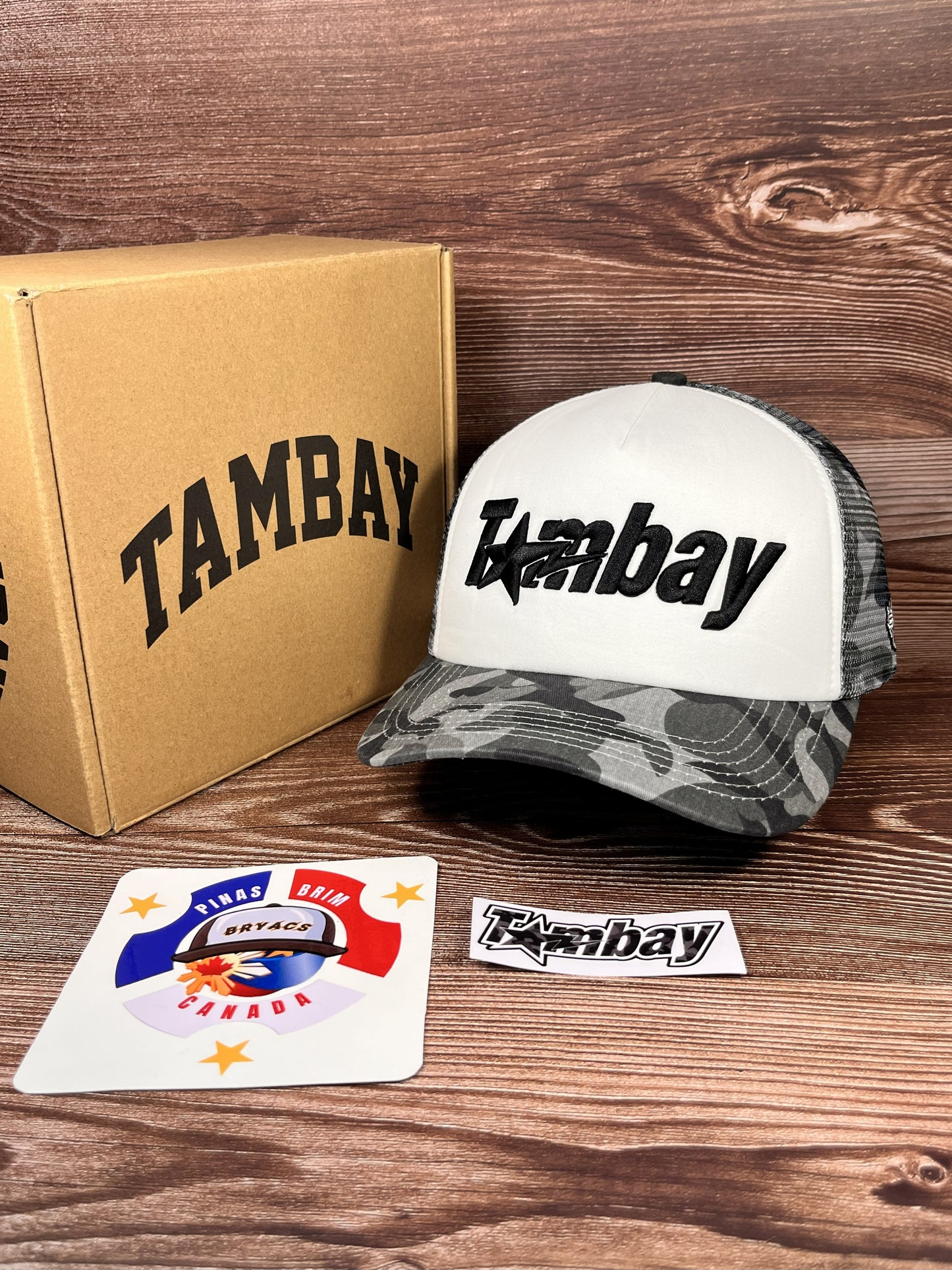 Tambay Trucker V2 – Camou Black