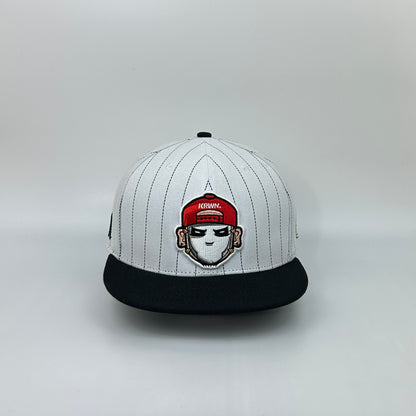 Krown Manila OG Head – Pinstripe White